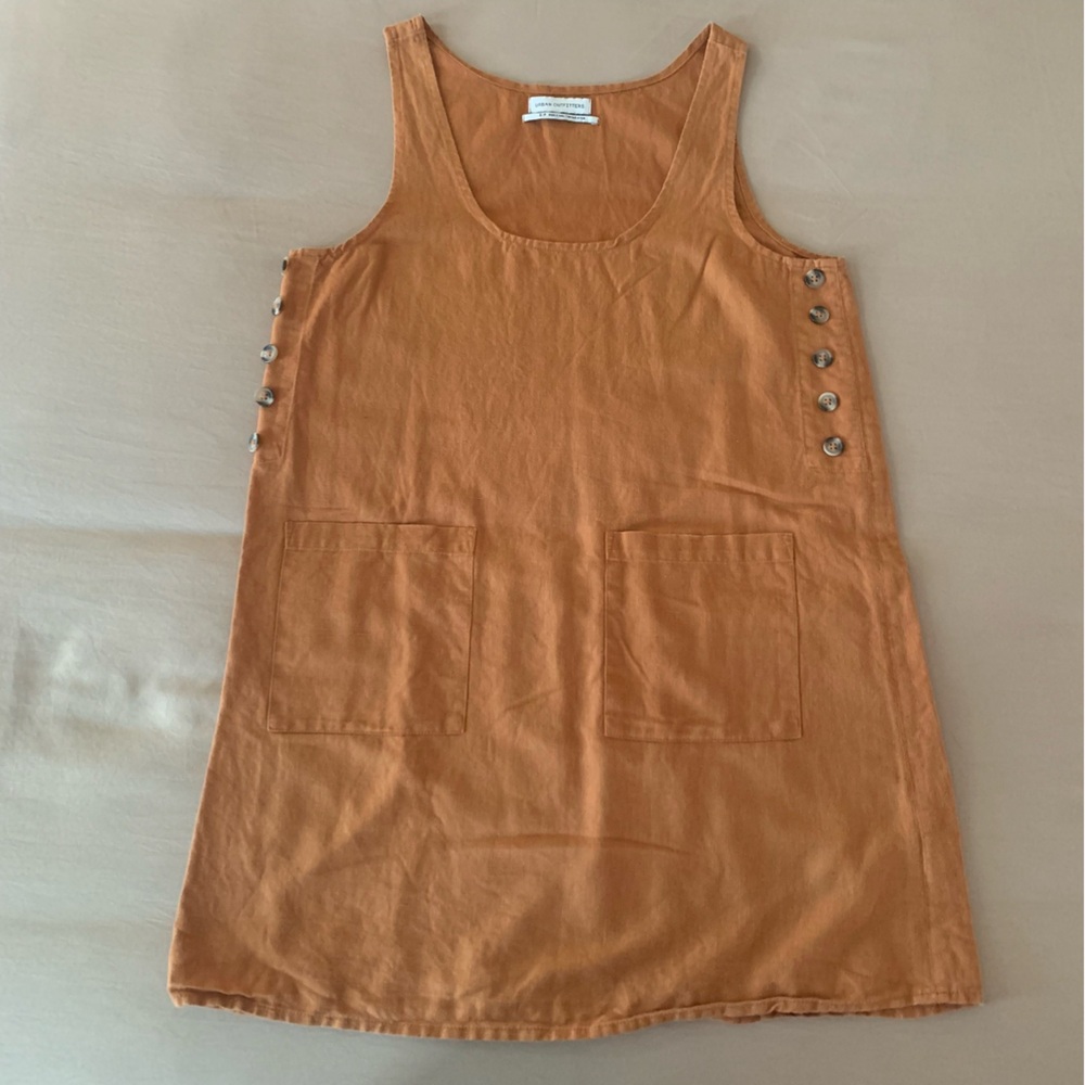 Urban Outfitters orange Linen dress